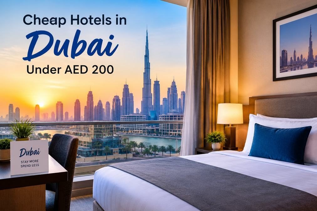 Cheap Hotels in Dubai Under AED 200