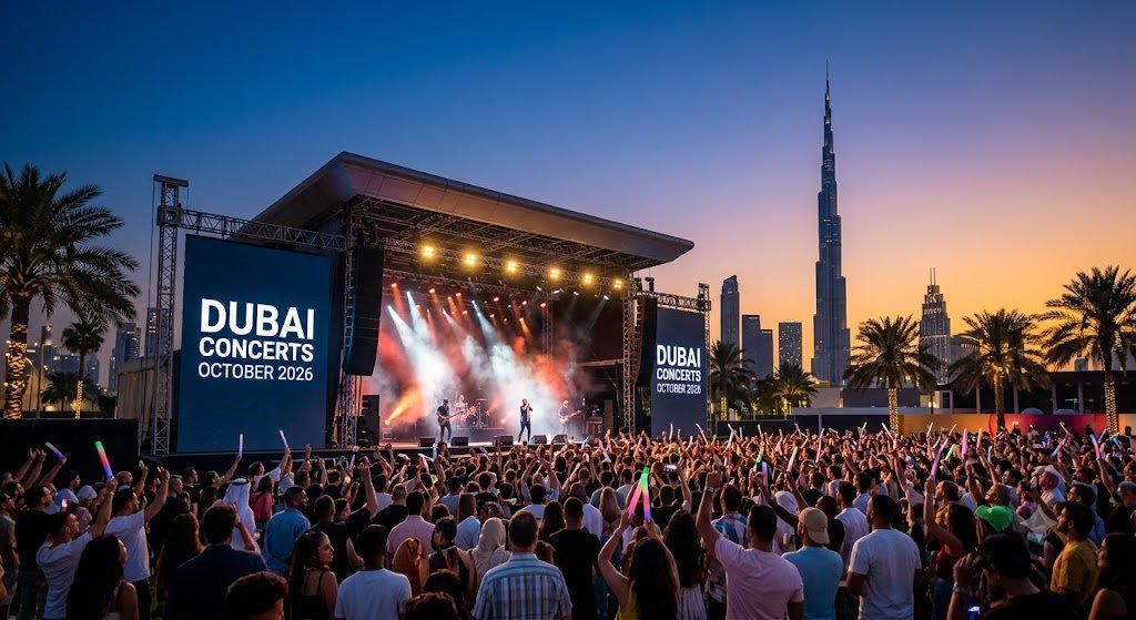 Dubai Concerts October 2026