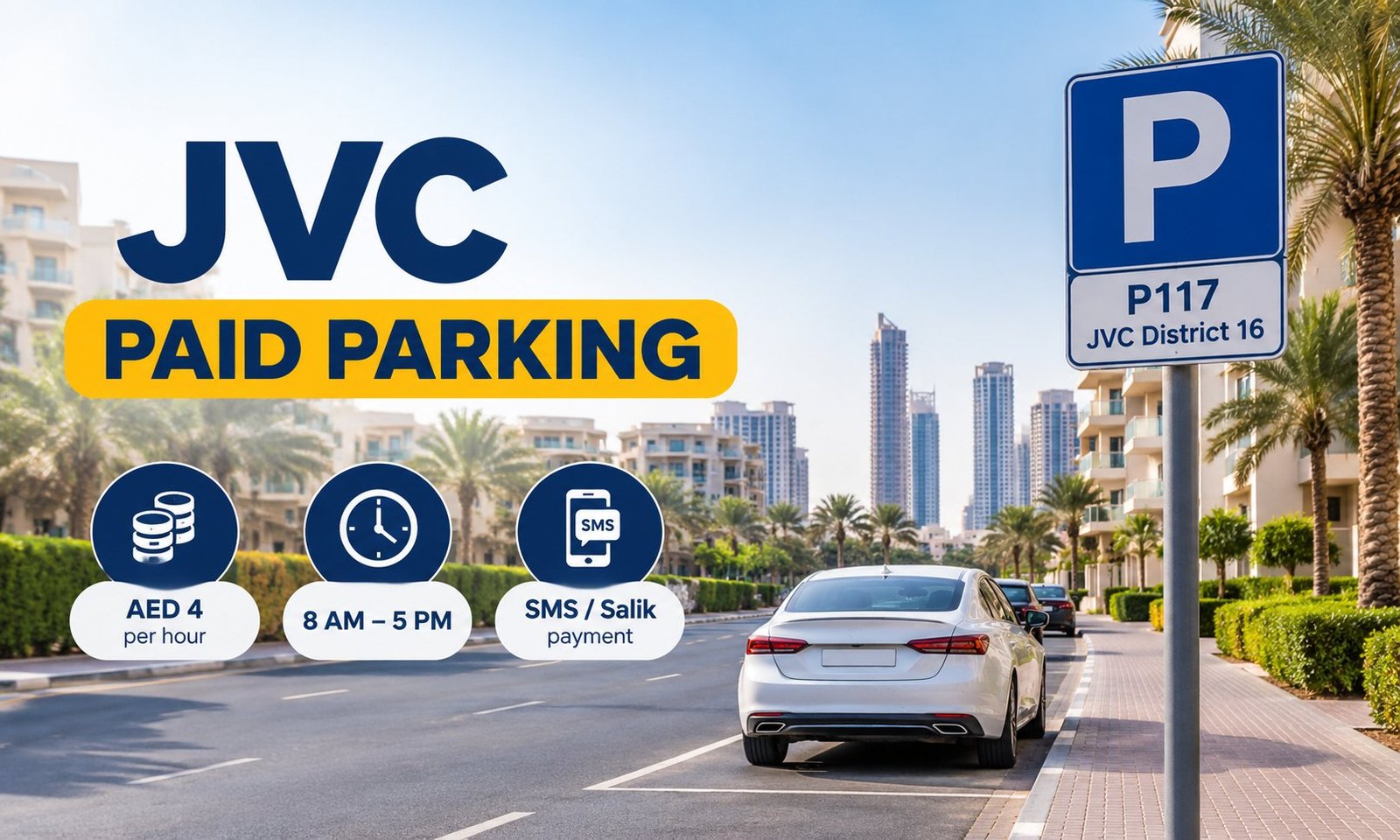 JVC Paid Parking Charges 2026