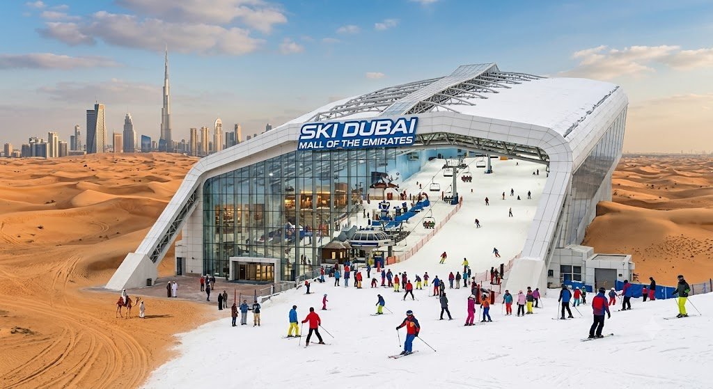 Dubai’s Desert Ski Resort