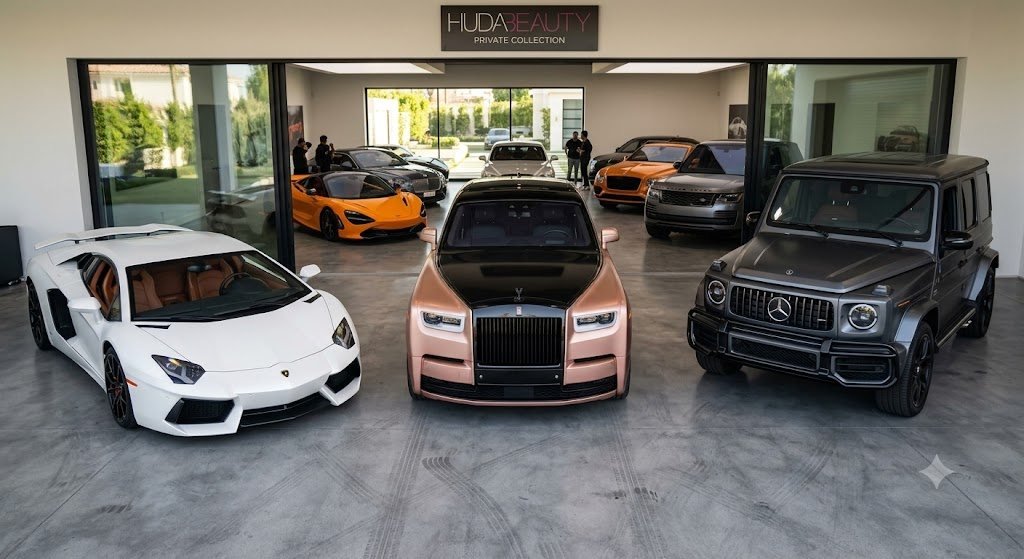 Huda Kattan’s Luxury Car Collection