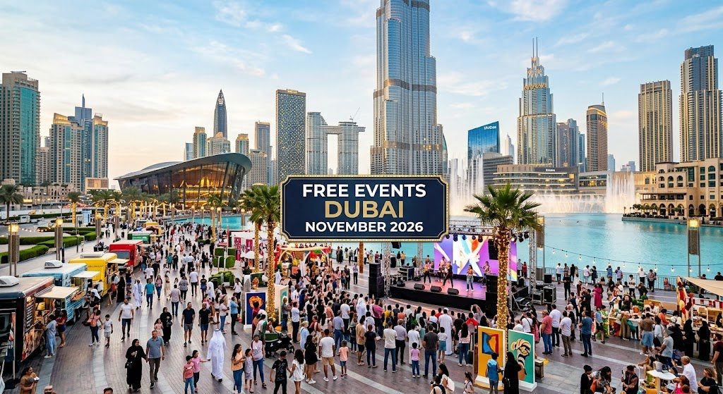 Free Events in Dubai November 2026