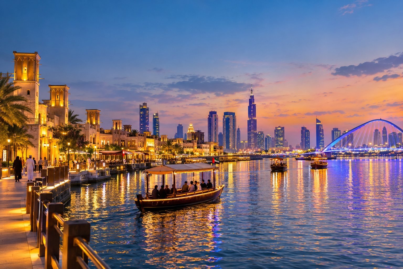 Dubai Creek Lights 2026