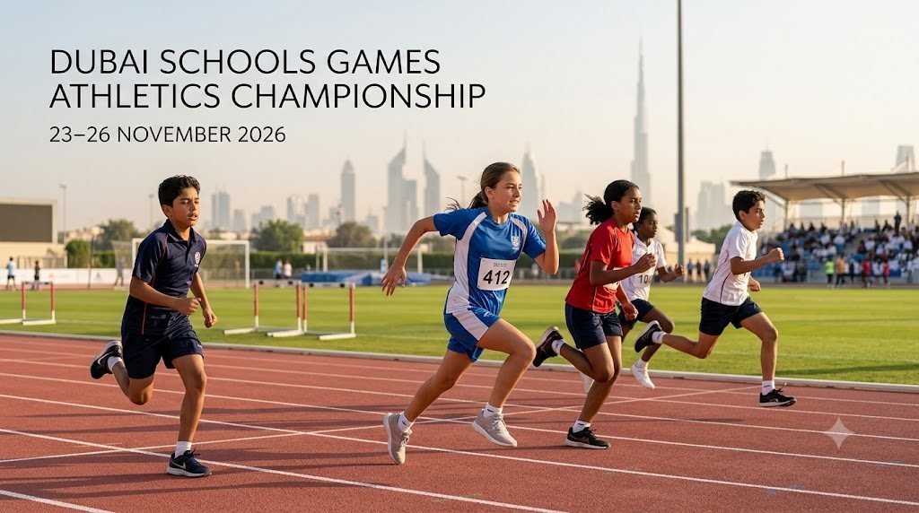 Dubai Schools Games Athletics Championship 2026–27: Registration, Age Groups, Dates and Rules
