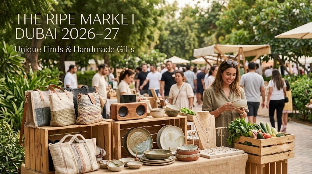 Unique Things to Buy at The Ripe Market Dubai 2026: Handmade Bags, Wooden Phone Speakers and Local Farm Produce
