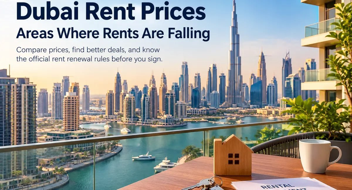 Dubai Rent Prices: Areas Where Rents Are Falling