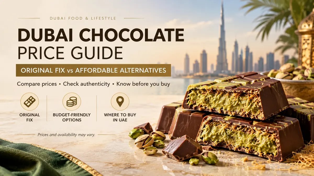 Dubai Chocolate Price in UAE: Original FIX vs Affordable Alternatives
