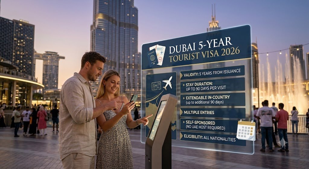 Dubai 5-Year Tourist Visa 2026