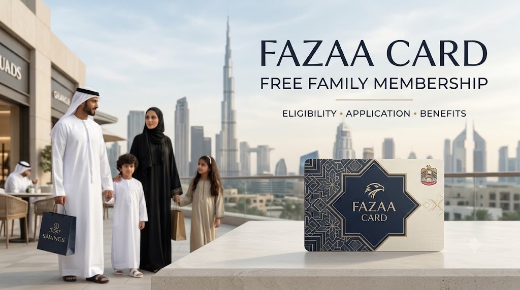 Fazaa Card Apply Online: How to Get a Free Fazaa Family Card in the UAE