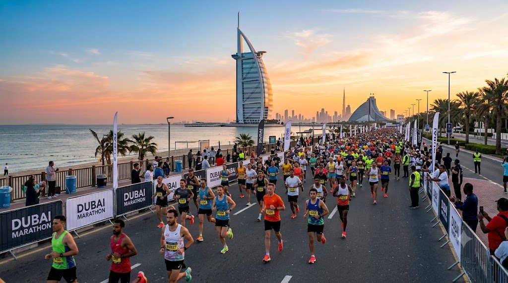 Dubai Marathon 2027 Registration: Date, Fees, Route and Race Details