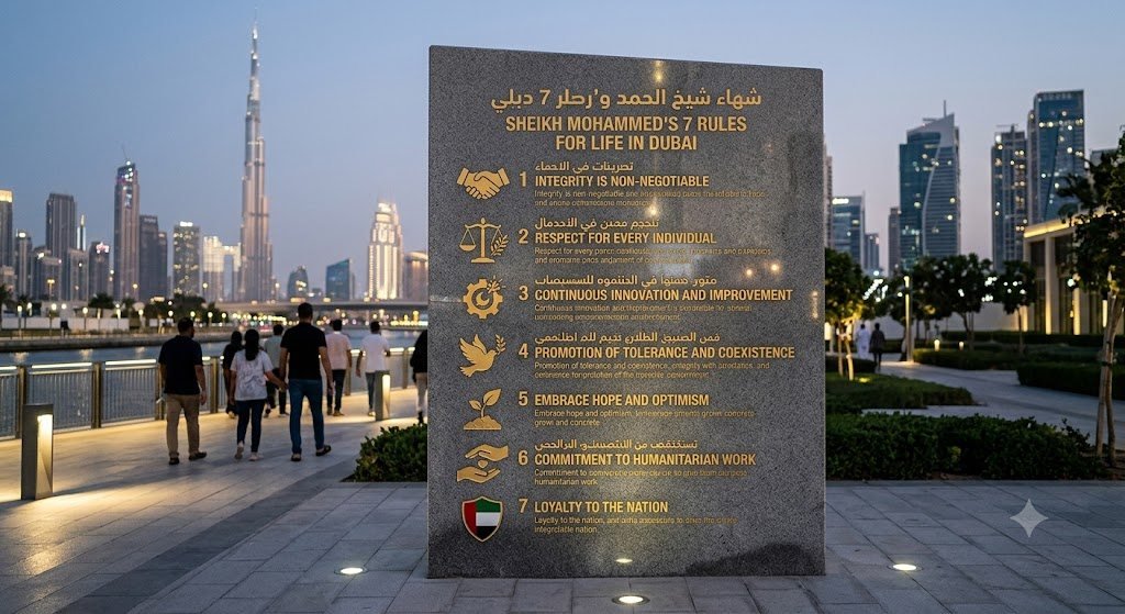 Sheikh Mohammed’s 7 Rules for Life in Dubai