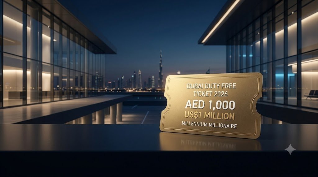 Dubai Duty Free Ticket 2026: Price, How to Buy Online, $1 Million Draw and Latest Winners