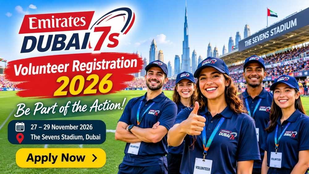 Emirates Dubai 7s Volunteer Registration 2026: How to Apply, Roles and Requirements